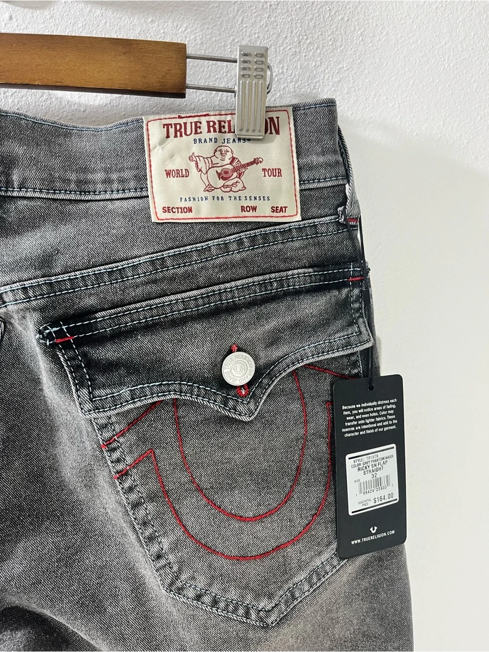 True Religion slim straight